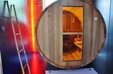 le sauna baril du loft shogun